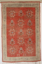 Alasjoen Talvikin tanssi -ryijy 1952